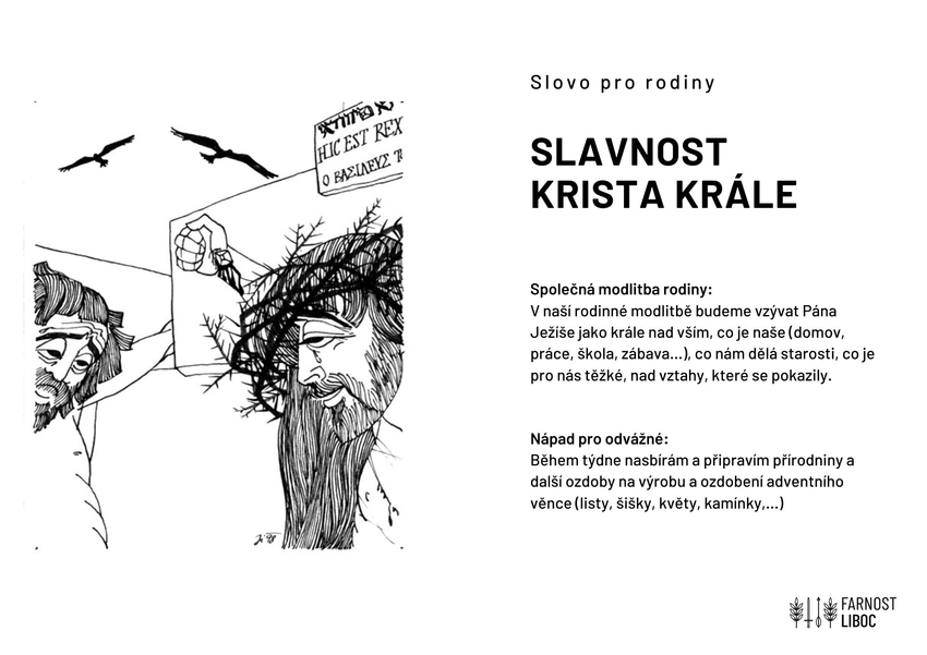 221120 Slavnost Ježíše Krista Krále