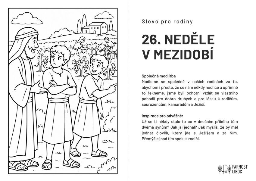 26. neděle v mezidobí 2026 A
