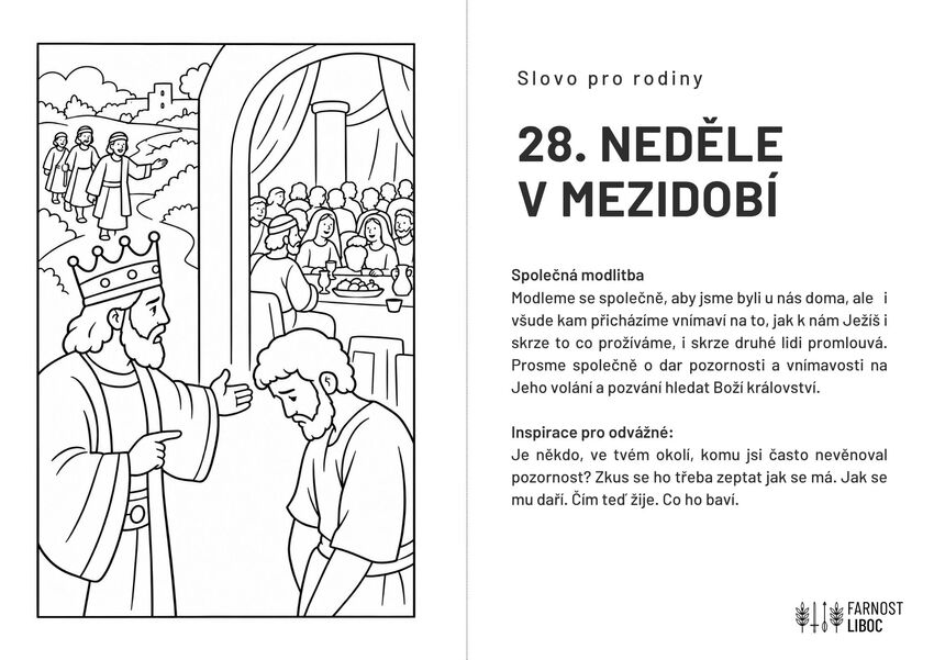 28. neděle v mezidobí 2026 A