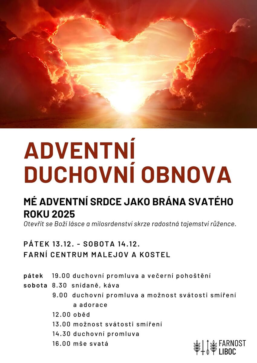 2024 Adventní duchovní obnova